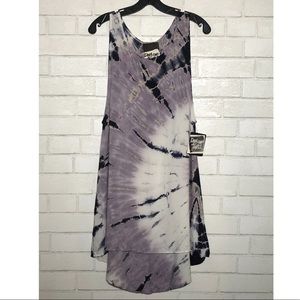 Tie Dye Sleeveless Dress